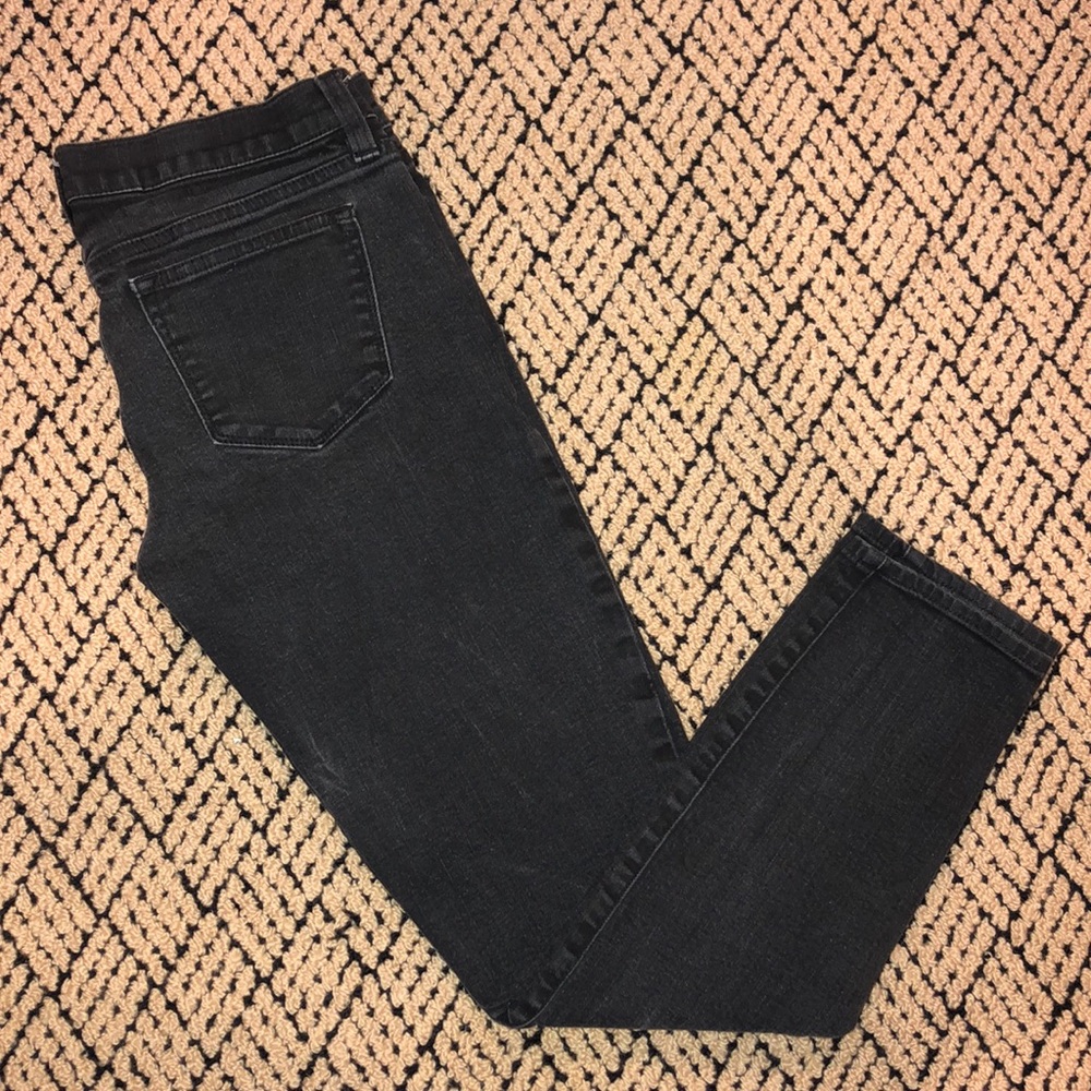 J Crew Toothpick Ankle Jeans